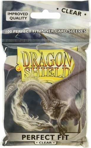 DRAGON SHIELDS SLEEVES PERFECT FIT CLEAR