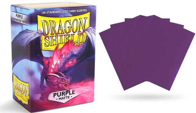 DRAGON SHIELD PURPLE MATTE SLEEVES