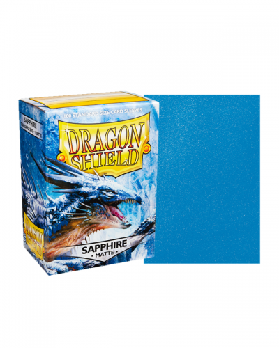 DRAGON SHIELD SAPPHIRE MATTE SLEEVES