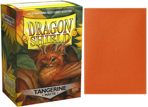 DRAGON SHIELD SLEEVES MATTE TANGERINE