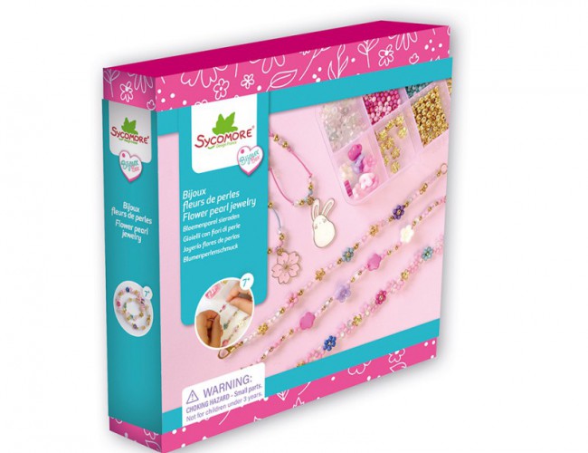 BIJOUX BOX - FLOWER PEARL JEWELRY
