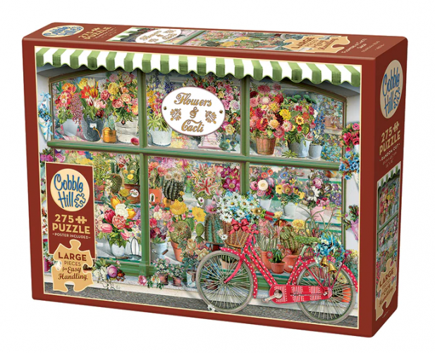 COBBLE HILL 275 PCS FLOWERS AND CACTI SHOP