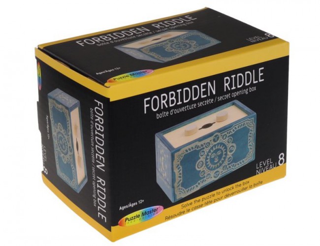PUZZLE MASTER SECRET OPENING BOX - FORBIDDEN RIDDLE