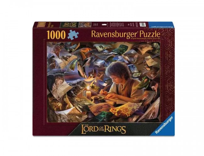 RAVENSBURGER 1000 PCS THE LORD OF THE RINGS FRODO'S JOURNEY