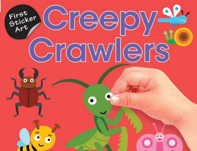 FIRST STICKER ART: CREEPY CRAWLERS