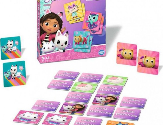 GABBY'S DOLLHOUSE MATCHING GAME