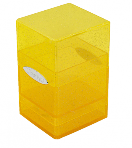 UP D-BOX SATIN TOWER GLITTER YELLOW