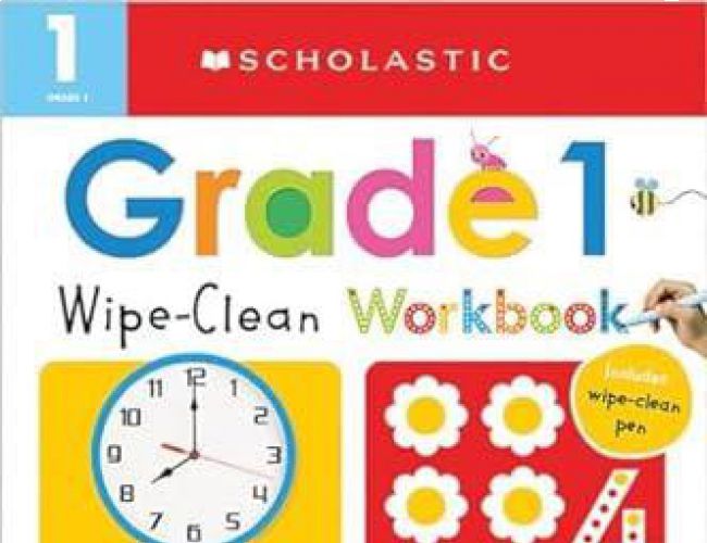 GRADE 1 READING AND WRITING WIPE-CLEAN WORKBOOK