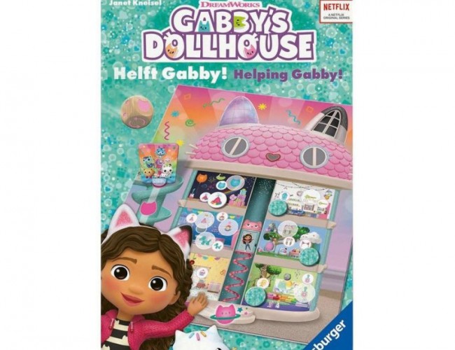 GABBY'S DOLLHOUSE - HELPING GABBY! (GABBY BRING-ALONG GAME)