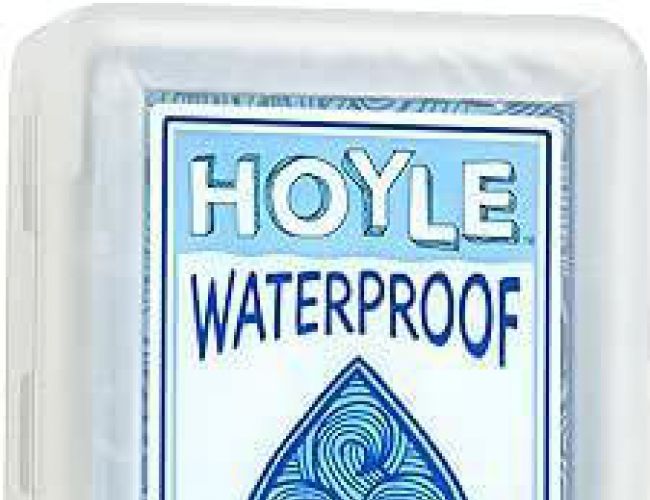 HOYLE CLEAR WATERPROOF CARDS