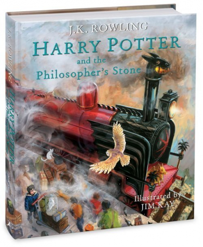 HARRY POTTER AND THE PHILOSOPHERS STONE ILLUSTRATED EDITION