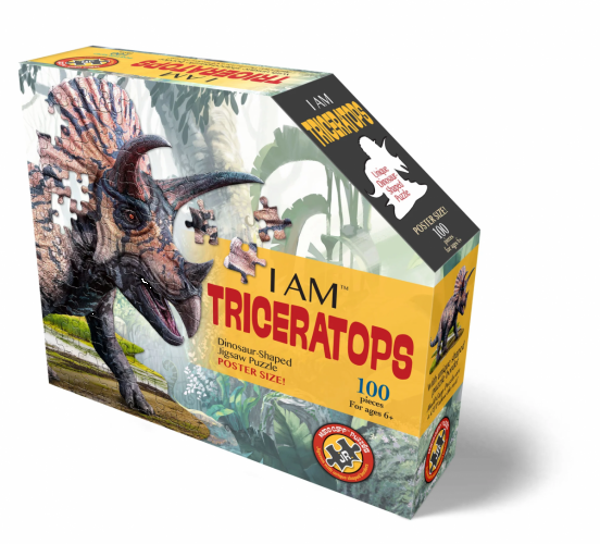 I AM TRICERATOPS PUZZLE 100 PCS