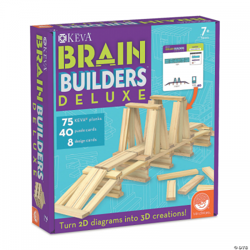 KEVA BRAIN BUILDERS DELUXE