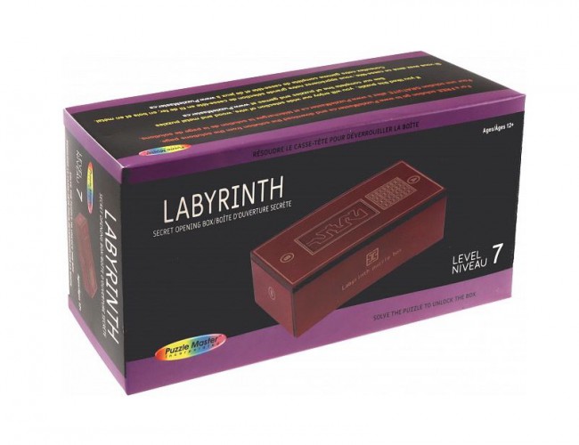 PUZZLE MASTER SECRET OPENING BOX - LABYRINTH