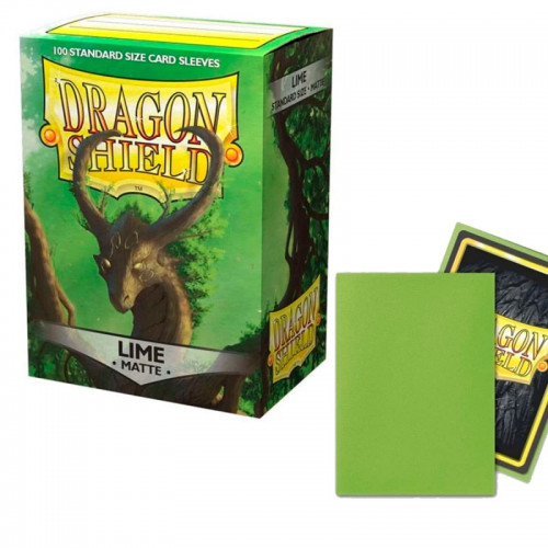 DRAGON SHIELD SLEEVES MATTE LIME
