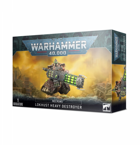 NECRONS LOKHUSTS HEAVY DESTROYER (MSRP $45)