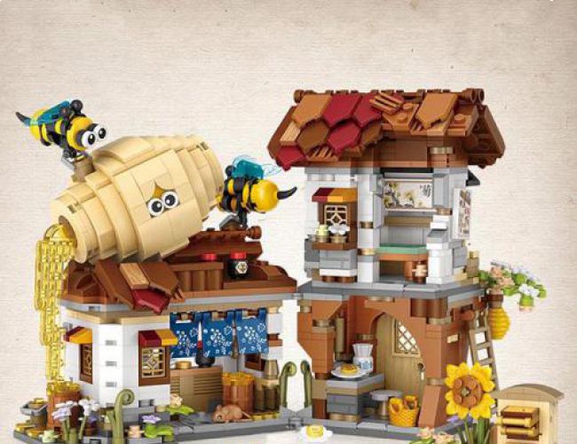 LOZ BLOCKS - HONEYBEE HOUSE