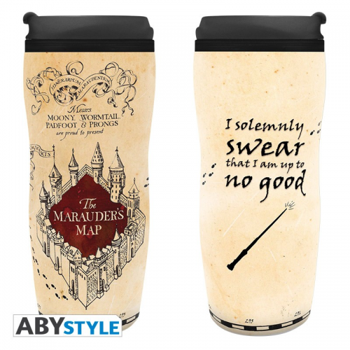 HARRY POTTER TRAVEL MUG: MARAUDER'S MAP