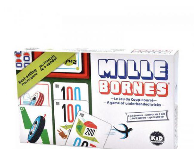 MILLE BORNES CARD GAME