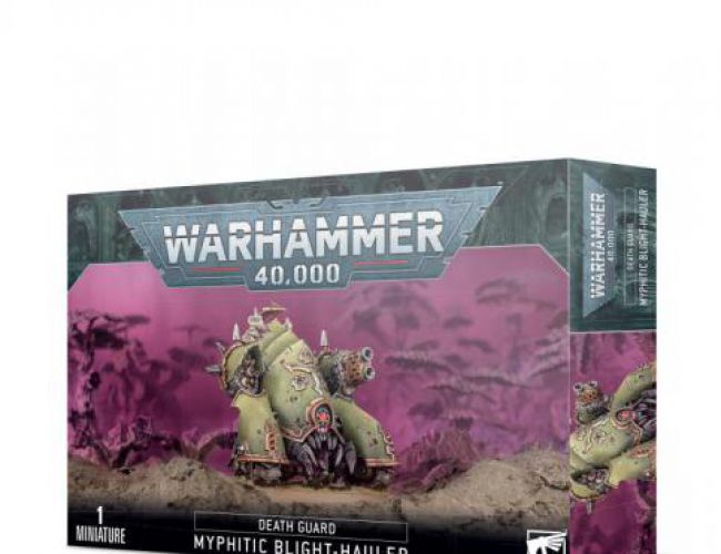 ETB DEATH GUARD MYPHITIC BLIGHT-HAULER (MSRP $35)