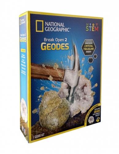 NATIONAL GEOGRAPHIC - BREAK OPEN 2 GEODES