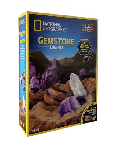 NATIONAL GEOGRAPHIC GEMSTONE DIG KIT