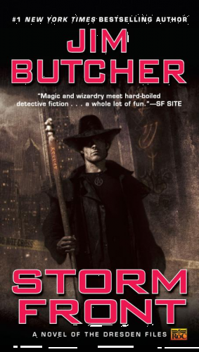 STORM FRONT (BOOK 1 DRESDEN FILES) by JIM BUTCHER (FANTASY)