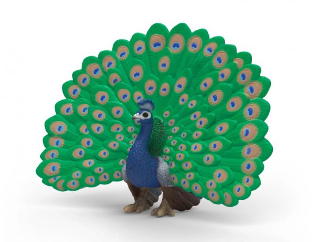 SCHLEICH PEACOCK