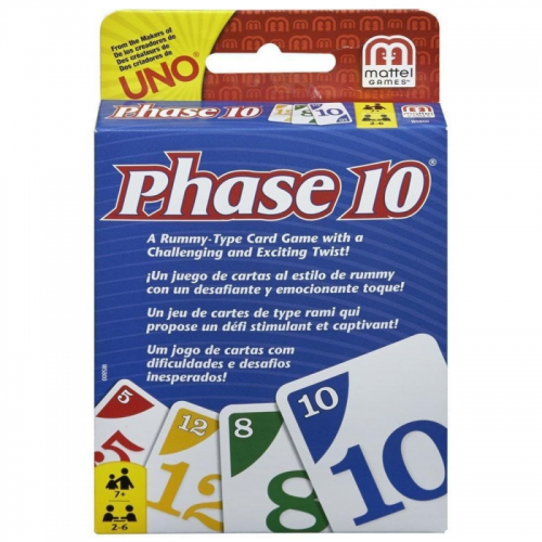 PHASE 10 CARD GAME