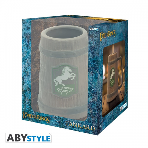 LORD OF THE RINGS 3D TANKARD PRANCING PONY