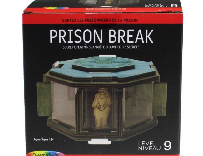 PUZZLE MASTER SECRET OPENING BOX - PRISON BREAK