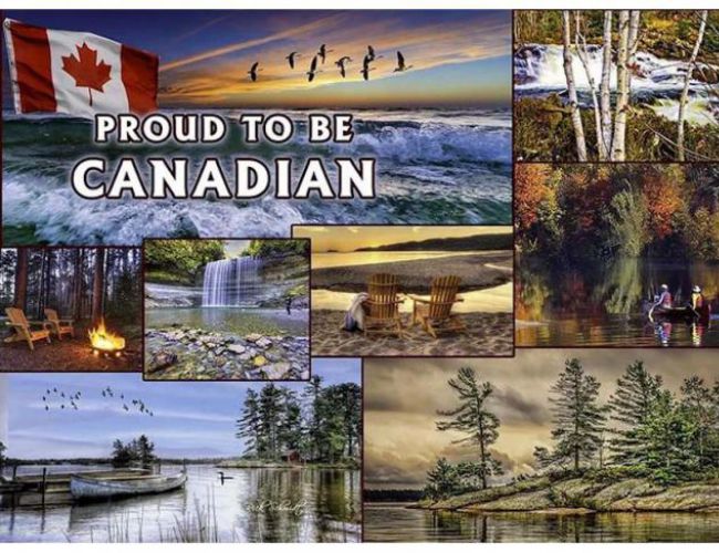 CANADIAN PHOTOGRAPHY 1000PC PUZZLE - Proud to be Canadian