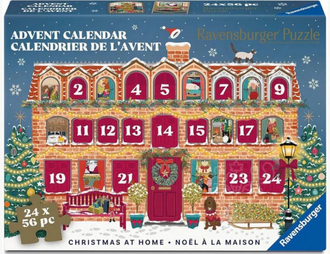 RAVENSBURGER ADVENT CALENDAR 2026 - CHRISTMAS AT HOME