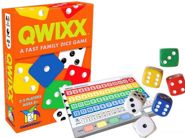 QWIXX DICE GAME