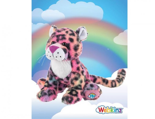 WEBKINZ 8.5 - RAINBOW LEOPARD