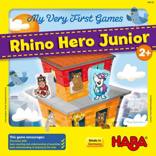 MY VERY FIRST GAMES - RHINO HERO JUNIOR (AGE 2+)
