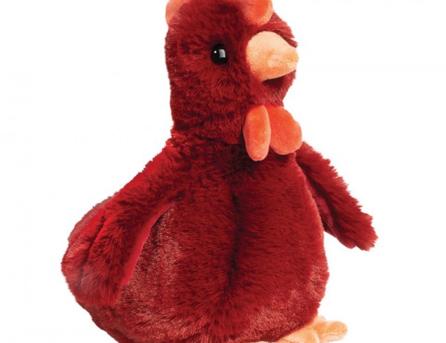 DOUGLAS 4504 RHODIE RED CHICKEN MINI SOFT