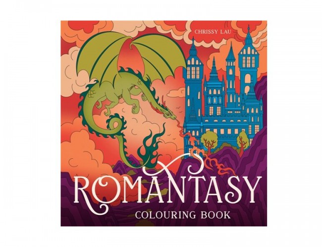 ROMANTASY COLOURING BOOK by CHRISSY LAU *needs sticker*