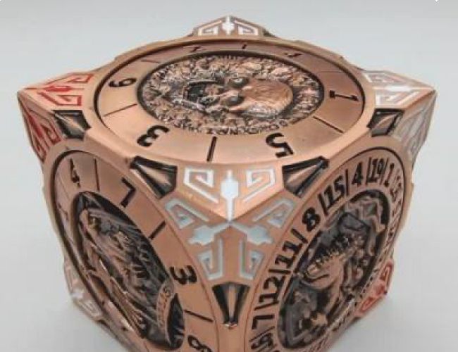 CUBE OF CHAOS - ROSE GOLD IN BLACK BOX