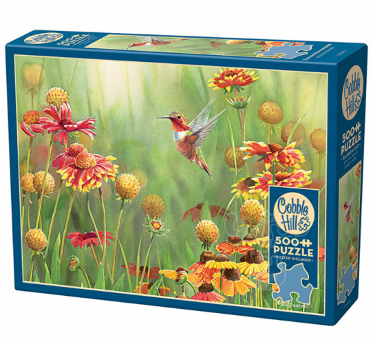 COBBLE HILL 500 PCS RUFOUS HUMMINGBIRD