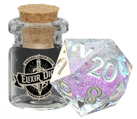 LIQUID DICE INDIVIDUAL D20 DISCO VIBES