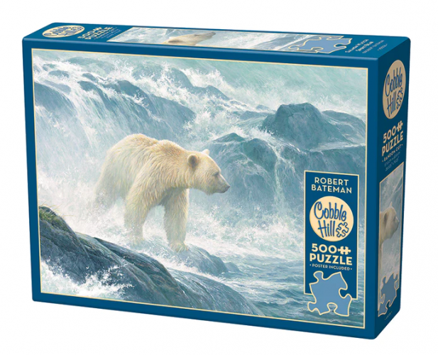 COBBLE HILL 500 PCS SALMON WATCH - SPIRIT BEAR