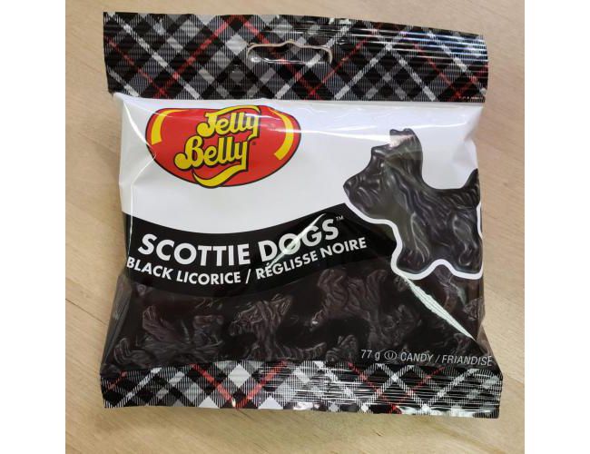 JELLY BELLY SCOTTIE DOGS BLACK LICORICE
