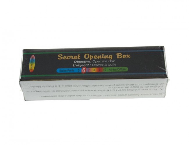 PUZZLE MASTER SECRET OPENING BOX 1