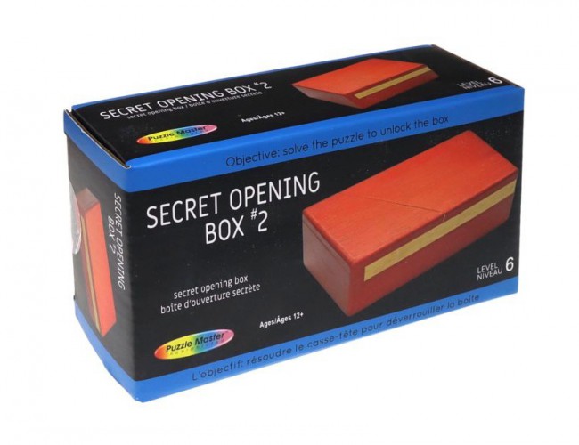 PUZZLE MASTER SECRET OPENING BOX 2