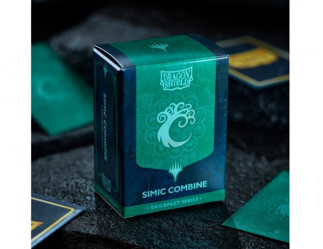 DRAGON SHIELD SLEEVES DUAL MATTE MTG GUILDPACT SIMIC COMBINE 100CT