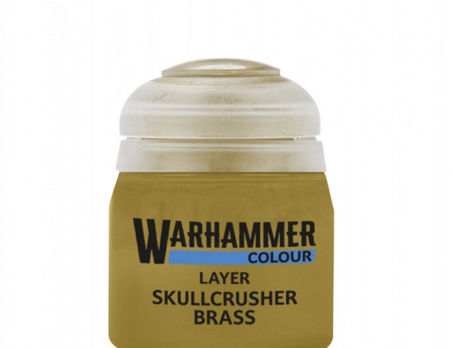CITADEL LAYER (12mL) - SKULLCRUSHER BRASS (MSRP $7.40)