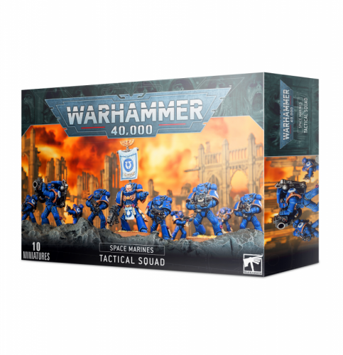 SPACE MARINE TACTICAL SQUAD (MSRP $70)