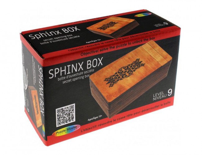 PUZZLE MASTER SECRET OPENING BOX - SPHINX BOX