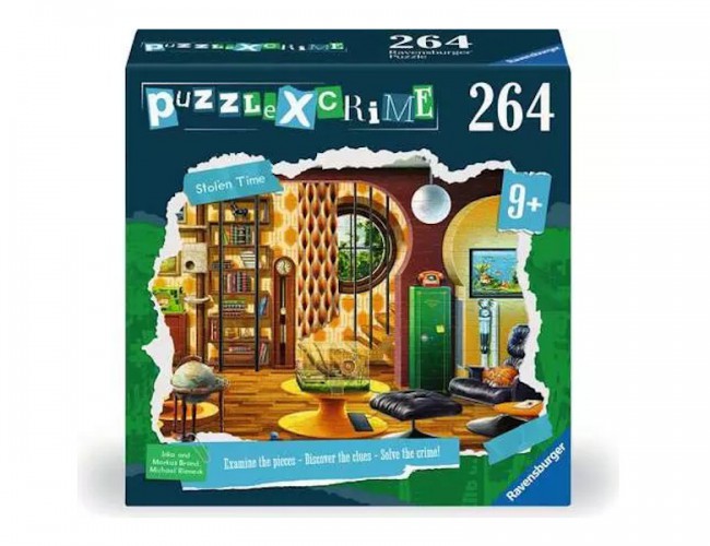 RAVENSBURGER PUZZLExCRIME 264 PCS STOLEN TIME